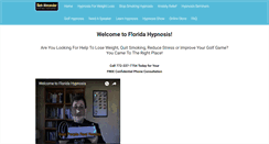 Desktop Screenshot of floridahypnosis.org